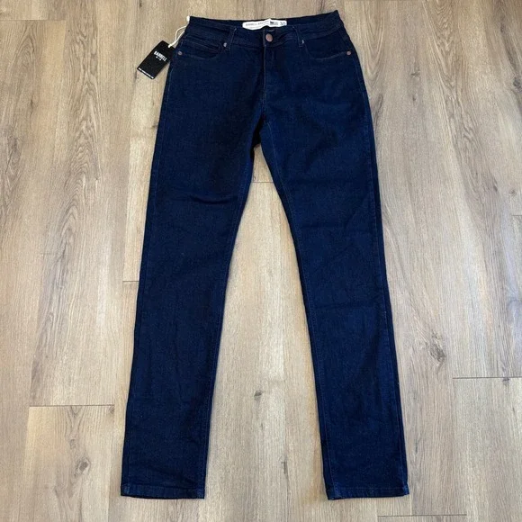 Barbell Apparel Mens Straight Athletic Fit Denim Jeans Dark Rinse 30x33 NWT - Picture 1 of 9